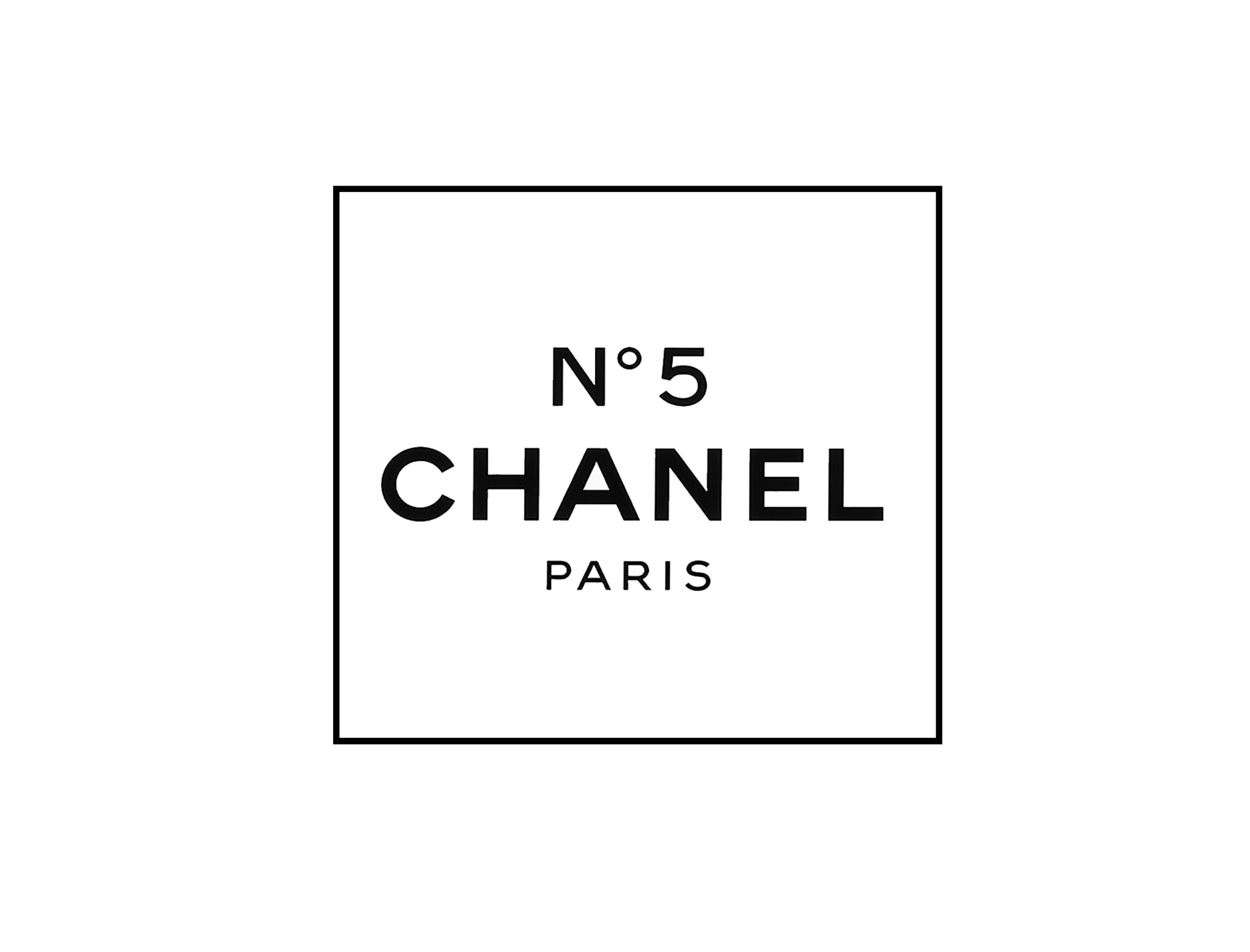 Chanel No 5 label